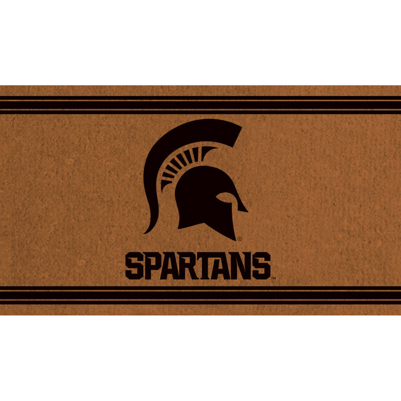 28 in. x 16 in. NCAA Indoor/Outdoor Doormat, Spartans