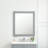Bernharda 28 in. W x 32 in. H Modern & Contemporary Rectangular Framed Surface-Mount Bathroom Vanity Mirror in Empire Gray-1368959446-1368959436