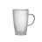 Savor Fluted 15-ounce Double Wall Coffee Mugs