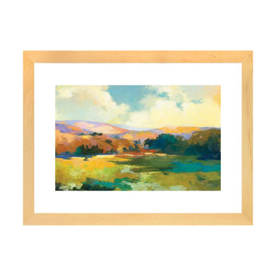 Reproduction d'art "Daylight Valley Crop" par Julia Purinton