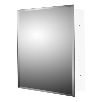 Armoire à pharmacie à 1 porte avec tablettes réglables Uriel