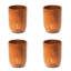 Tasse à thé classique en bois de teck - grand (ensemble de 2)-71082279-71082277