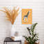 Dreaming Giraffe Pattern Abstract Contemporary Modern Giraffe Nature Wildlife Wall Art Print 1 Piece Wrapped Canvas Wall Art-375150667