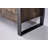 Draylen 59.06" Metal Frame Sideboard 2 Doors 3 Drawers-1619064614