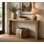 87 " W Solid Wood Top Console Table