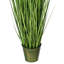 Herbe verte et quenouilles artificielles en pot-1319455974