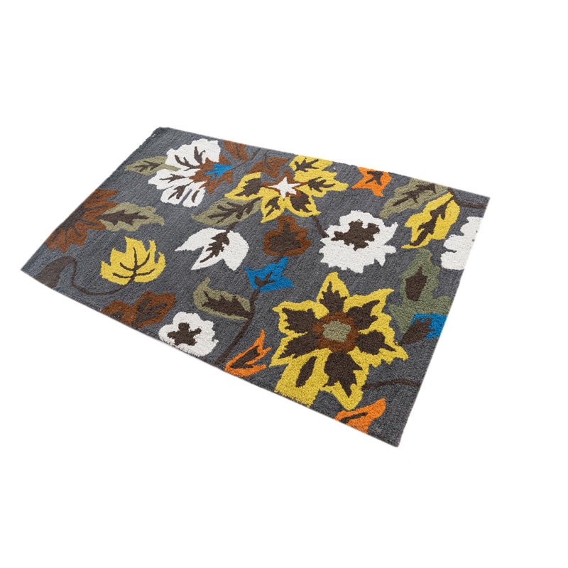 Tapis gris foncé Johansson