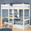 Uno Highsleeper with a Chair Bed and Light Grey Cushion Set
