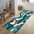 Stylish Non Woven Thin Type Printed Rug with an Intricate Geometric Pattern Ideal for a Modern Home Decor or Office Environment-126123858