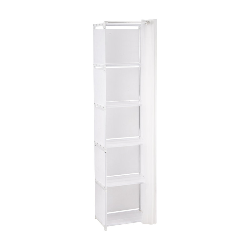 40cm Portable Wardrobe, White