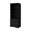 Armoire murale moderne en noir - Solution de rangement polyvalente à une porte pour la maison
