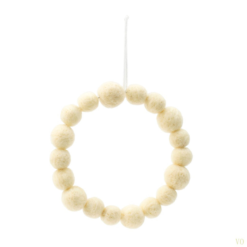 Couronne de 6,7 po, ornements d'arbre de Noël pour décorations de fêtes, ensemble de 6