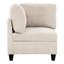 Canapé modulaire en velours côtelé beige avec poignée en boucle et siège de rangement rembourré moderne-1803219581