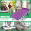 Paquet de 2 lit de camping avec matelas confortable Lit de bébé pour 2 personnes Lit de bébé Lit pliant avec sac de transport Lit de camping robuste pour les voyages à l'extérieur-111121354