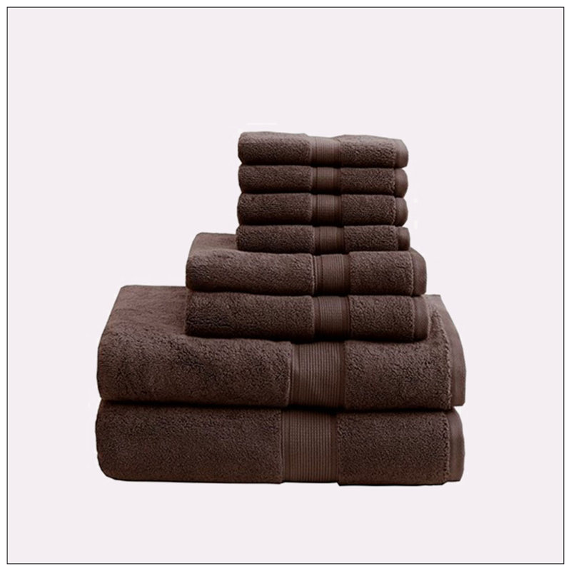 100% Cotton Super Plush Mulit-Size Set, Mocha