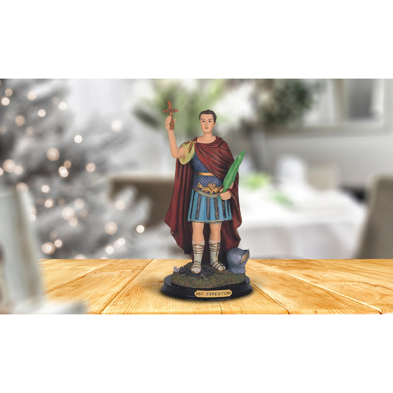 Figurine sacrée Saint Expeditus 12 "Jequarius