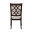 Chaise d'appoint rembourrée (ensemble de 2)