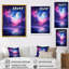 Lune en nuages mauves bleus-331326150-331326145