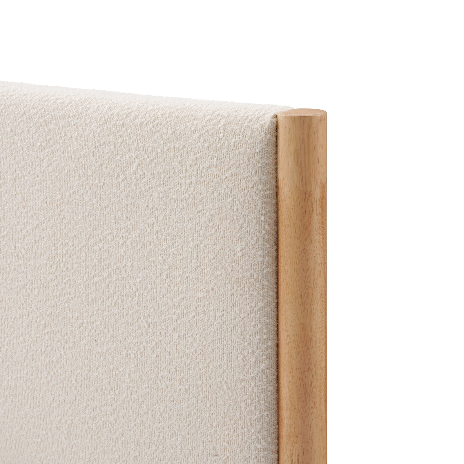 Ardin Boucle Bed, Queen, Natural