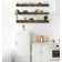 Emerald Lee 3 Piece Oak Floating Shelf