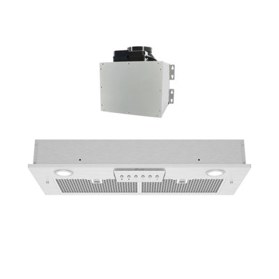 28"" 800 CFM Ducted Insert Range Hood In Stainless Steel -  Awoco, RH-IT06-M30