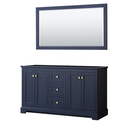 Avery 59.25'' Double Bathroom Vanity Base Only
