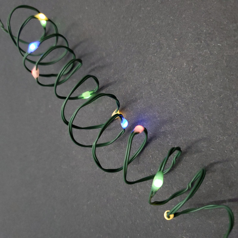 Guirlande de lumières Lockett, Lumières multicolores