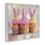Pastel Bunny Ear Cupcakes gris, estampe numérique, design par Franklyn Gregory-115186478-114297485