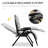 Outsunny Zero Gravity Chair, Folding Reclining Lounge Chair With Padded Cushion, Side Tray For Indoor And Outdoor-1857119350
