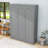 Murphy Bed with Mattress Holder and Slats-687782638-687782637