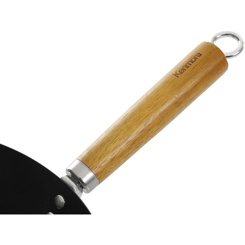 Gibson 14" Non Stick Carbon Steel Cooking Wok