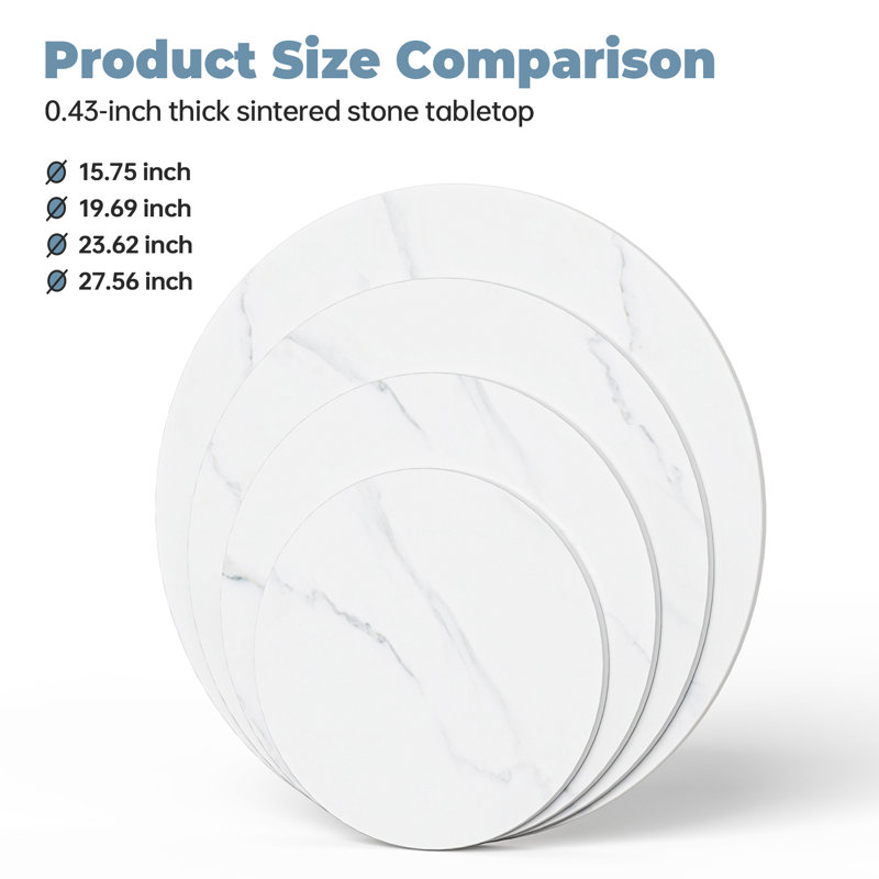 Housse de comptoir pour table de bricolage blanche 15,75 po, H 0,43 po x L 15,75 po x l 15,75 po