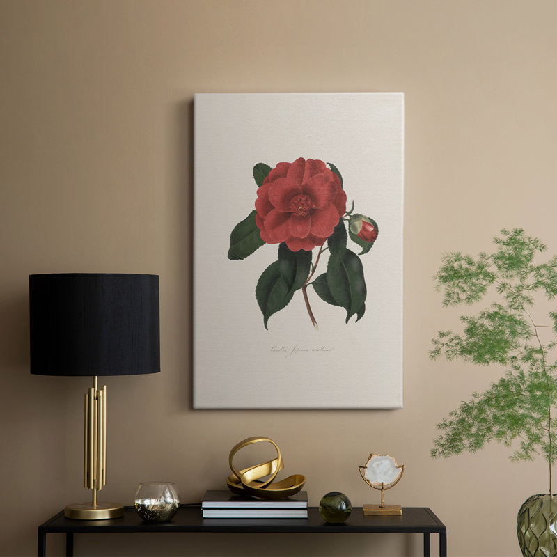Imprimé floral rétro CXC III - galerie enveloppée Cavas