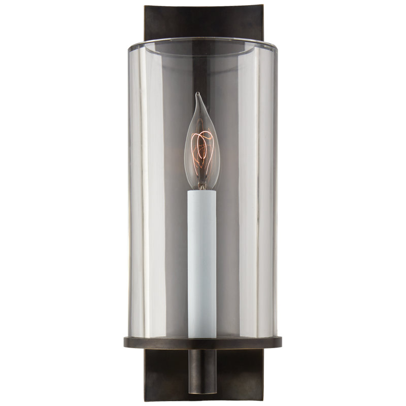 AERIN Deauville Single Sconce, Bronze