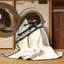Tapis beige et moderne moderne et contemporain lavable à la machine Paxton Handball Action-687585754