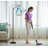 Arc Floor Lamp Toile de jouy seahorse Colorful seamless ocean for greetings Floor Lamps with Remote LED Lights Adjustable Lamp Shades Tall Standing Lamps for Reading Office Living Room