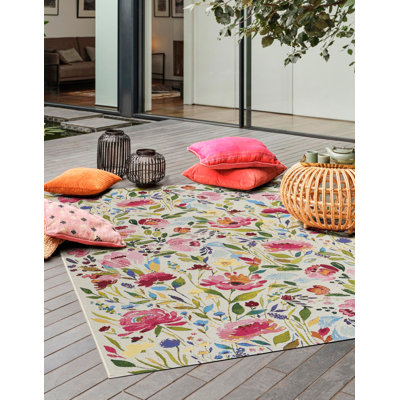 Firman Beachcrest Home Buttercup Wygant Rug