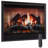 SimpliFire 36-in Inception Firebox with Wescott Mantel & Folio Decorative Front