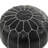 Innis Faux Leather Pouf-167020471