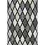 Premium Machine Washable Prisco Black Rug-1609512713