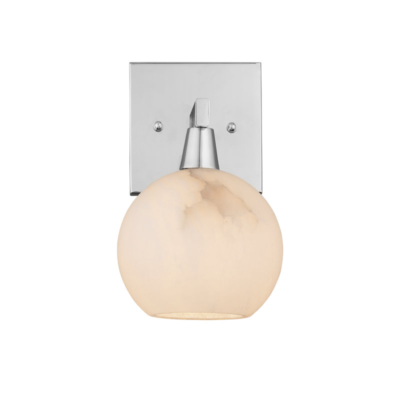 Bombelles Bath Wall Sconce, Polished Nickel