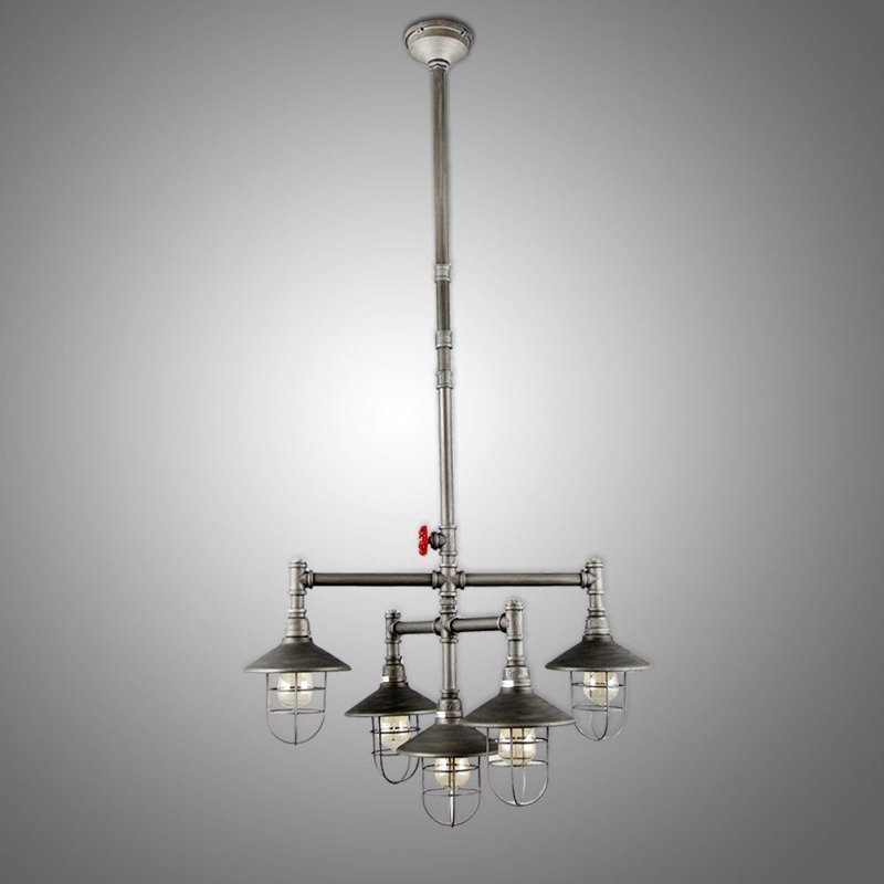 Lustre spoutnik 5 lumières Hollander Hollander
