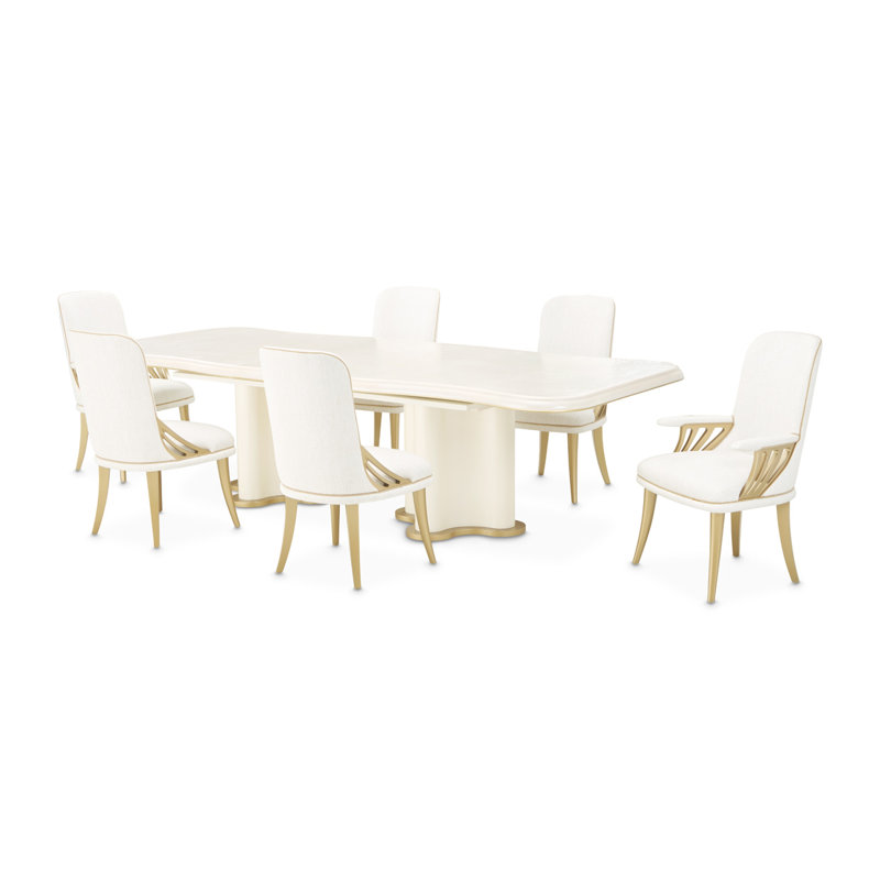 La Terrazza 9 - Piece Dining Set, 7 Pieces: Table, 6 Chairs