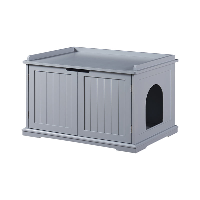 Litter Box Enclosure, Grey