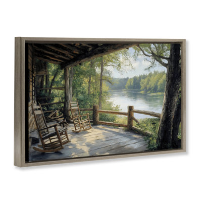 Cadre flottant avec vue sur la nature, conception par Franklyn Gregory