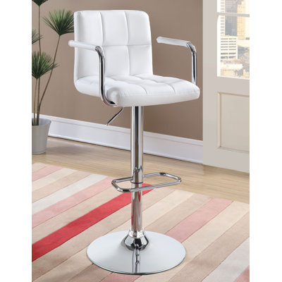 Billy-Ray Swivel Adjustable Height Bar Stool