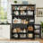 Kirklyn 72.2" H Manufactured Wood Pantry Cabinet-109178364
