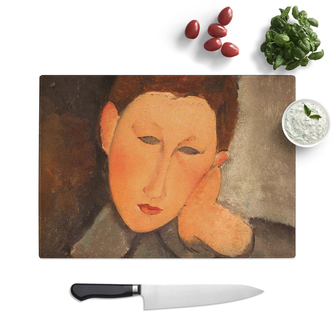 Boy by Amedeo Modigliani Chopping Board
