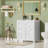 30'' Farmhouse Bathroom Vanity with Sink, Wood Stand Cabinet with Drawers, Multi-Functional Storage-376532253