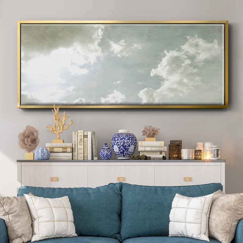 Sky Scrapers I- Framed Canvas